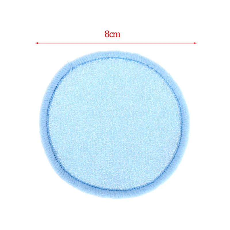 

12pcs/Bag Reusable Bamboo Makeup Remover Pads Washable Rounds Cleansing Facial Cotton Make Up Removal Pads Tool HOT