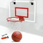 Подвесная баскетбольная доска, набор без перфорации, прозрачная дверь, подвесная задняя панель, баскетбольная обруч, стойка, уличные спортивные упражнения