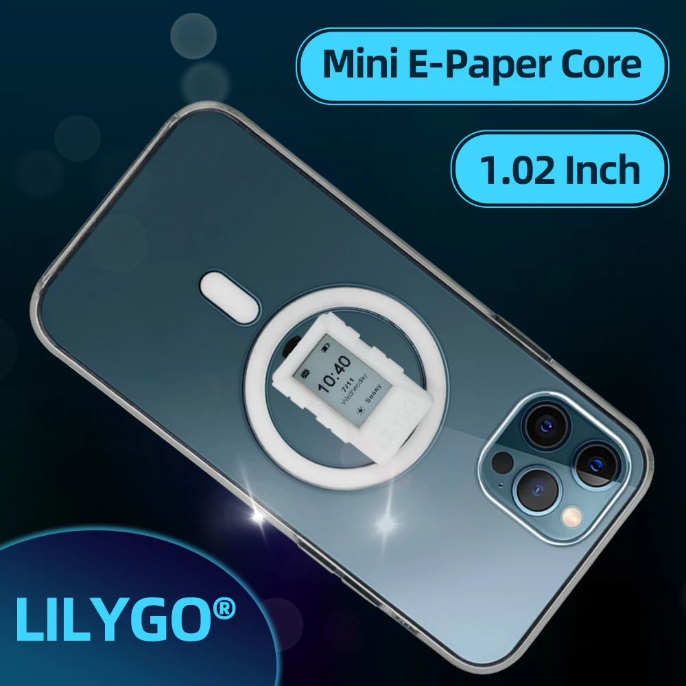 LILYGO®Мини E Paper Core 1 02 дюймовая TF карта ESP32 PICO / T U2T USB для TTL загрузчика|Печатные платы|