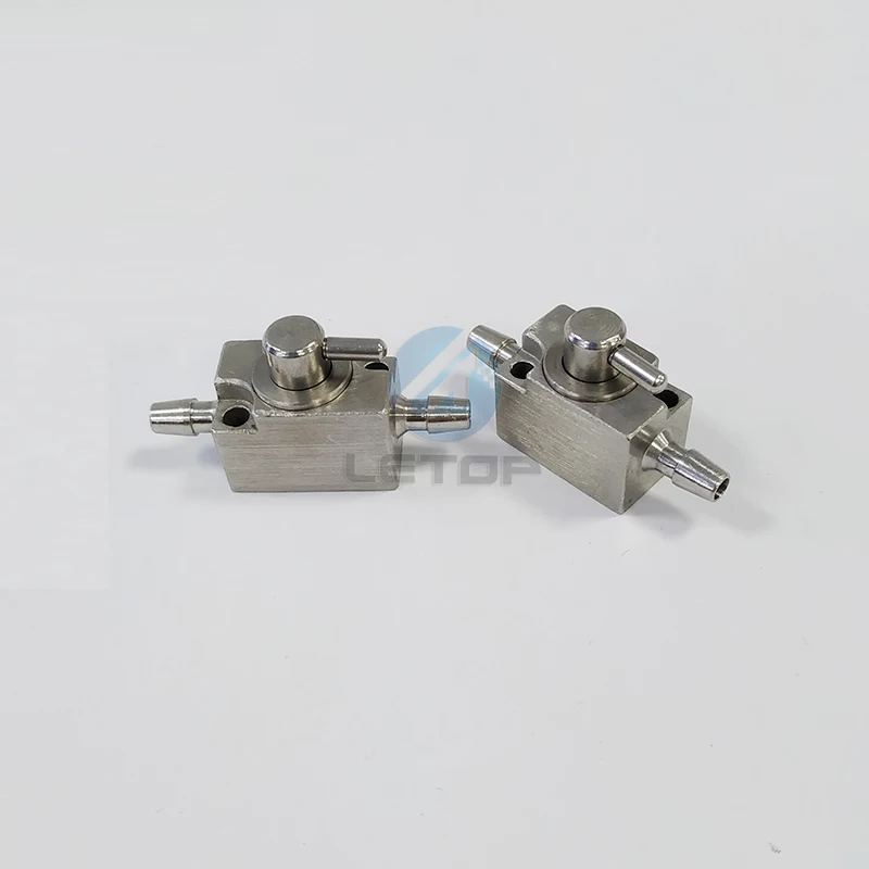 Good Price LETOP One Piece Large Format Solvent Printer Cleaning Head 3 Way Metal Valve | Компьютеры и офис