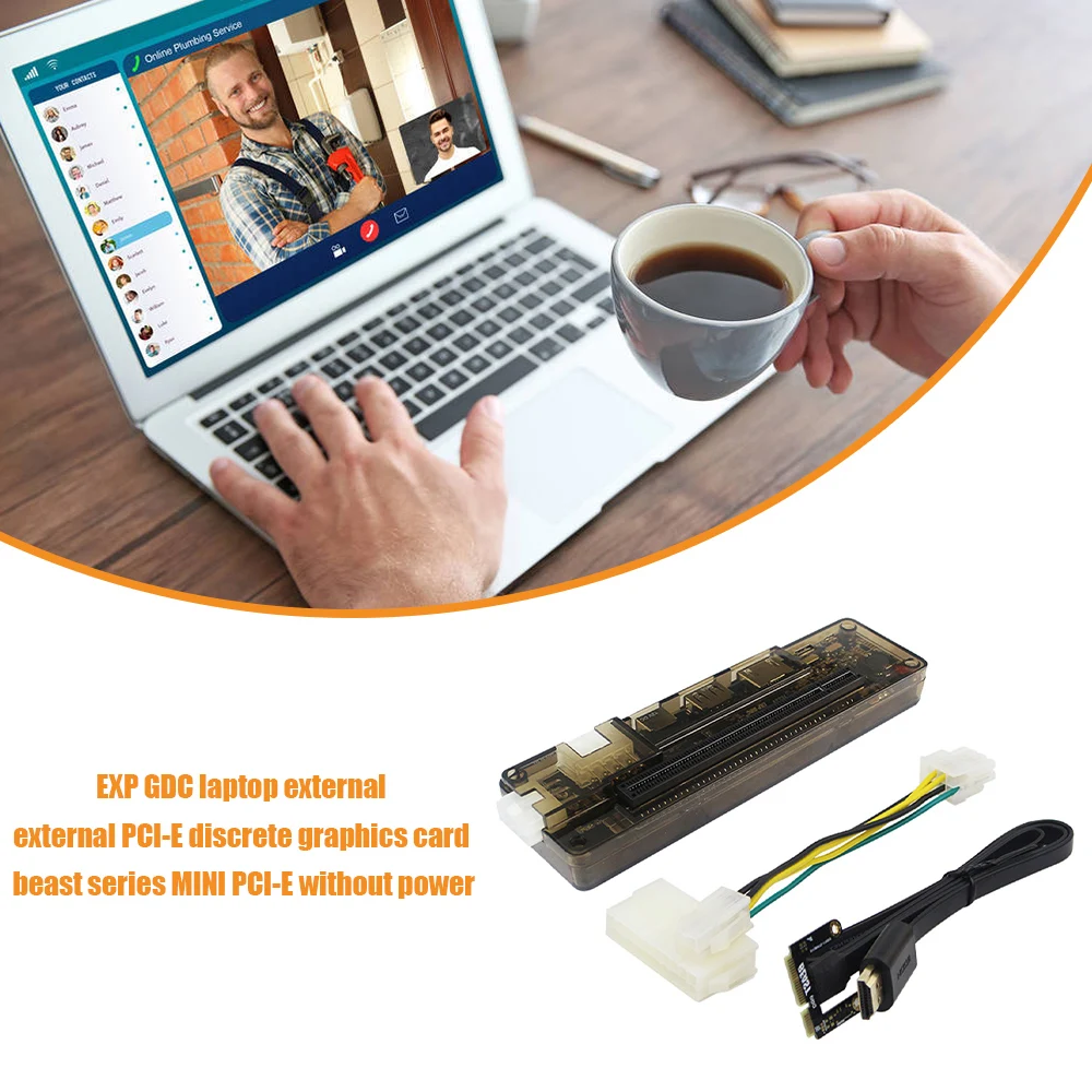 

Внешняя видеокарта EXP GDC для ноутбука, док-станция для видеокарты, док-станция для ноутбука Mini PCI-E Expresscard, версия интерфейса