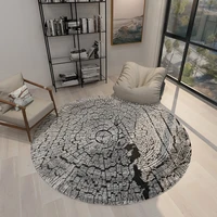 nordic home round carpets for large living room decoration bedroom lounge rug bedside table hall washable non slip floor mat