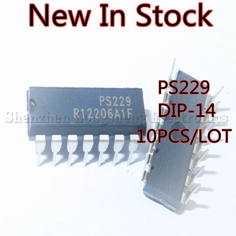 

10PCS/LOT PS229 DIP-14 Power Management Chip New In Stock
