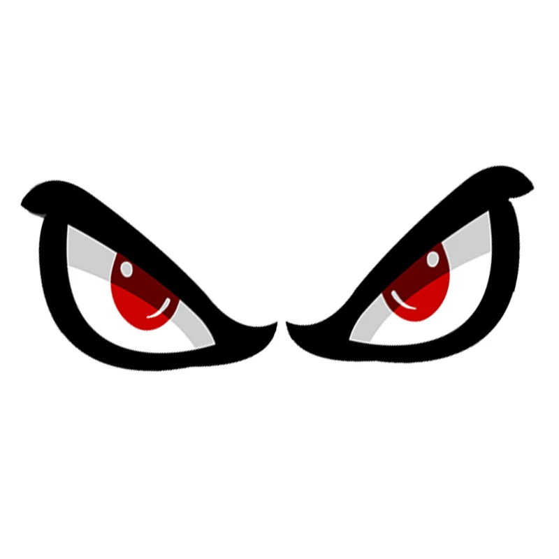 

Car Styling 3D Car Sticker Waterproof Aufkleber No Fear Augen Eyes Moto Tailgate Fahrrad Motorrad Racing13*3cm