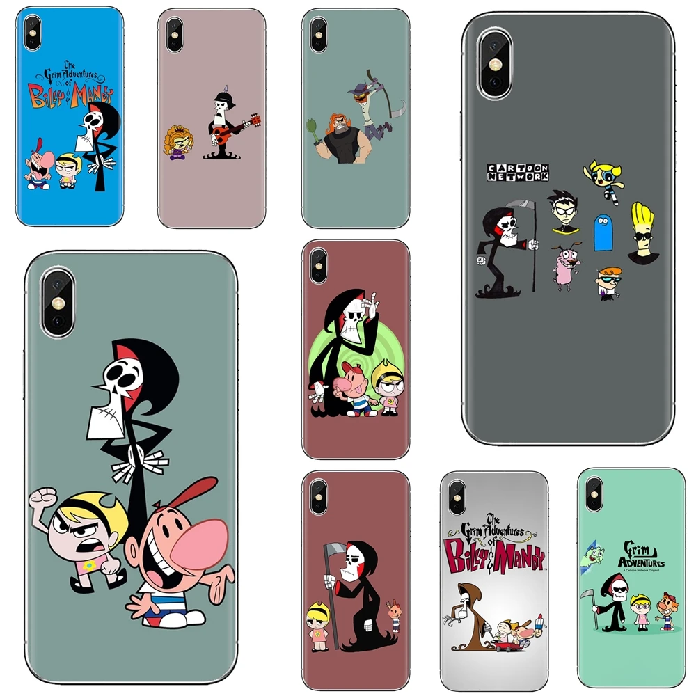 Роскошный силиконовый чехол для телефона Билли и Манди Гримс Samsung Galaxy S10E S20 FE Note 10