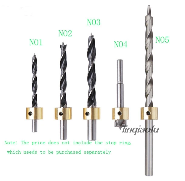 Деревообрабатывающее сверло для позиционирования 6/8/10/ступенчатое 9 мм наклонное