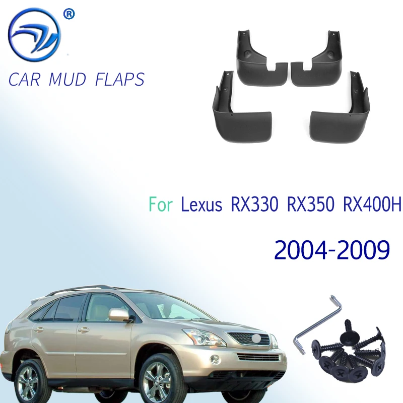 Брызговики для Lexus RX330/RX350/RX400H 2004 2009|Грязезащита| |