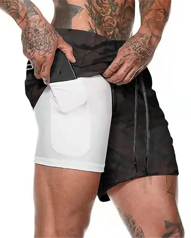 Мужские плавки с подкладкой эластичные дышащие быстросохнущие