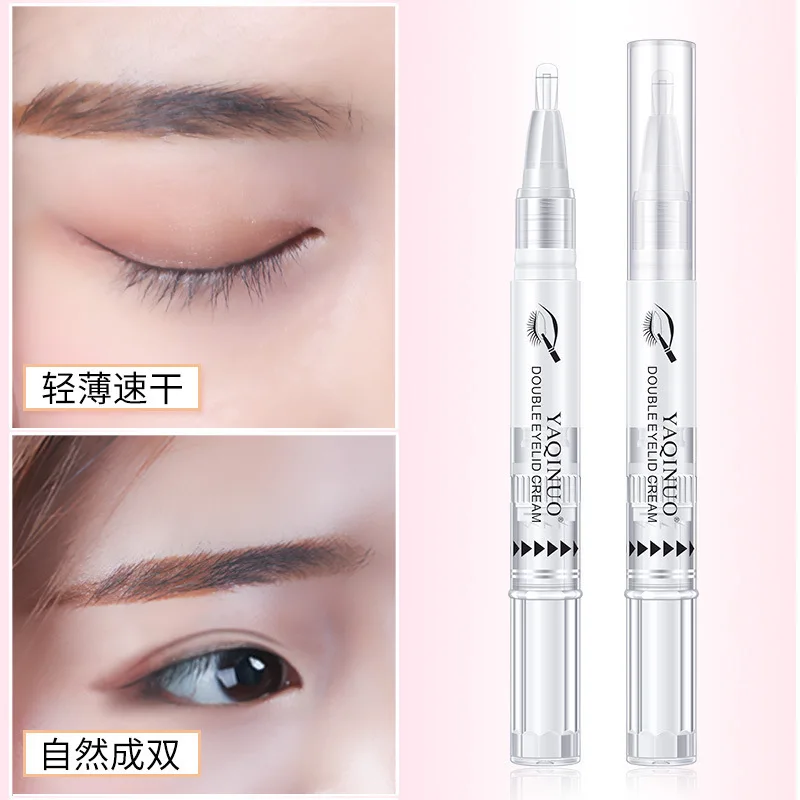 Yakino двойной крем для век с двойным веком долговечные натуральные незаметные