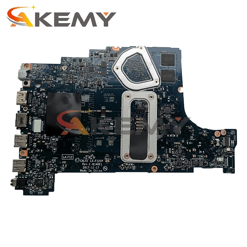 Akemy Новый Ryzen7 2700 R7 M460(2 ГБ) для Dell inspiron 5575 5775 материнская плата CAL51 LA-F121P CN-0P34C9 P34C9 100%