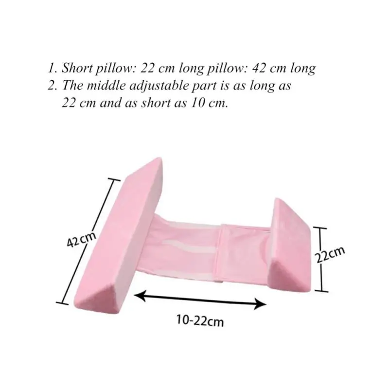 Хлопчатобумажная Подушка для сна новорожденных регулируемая поддержка