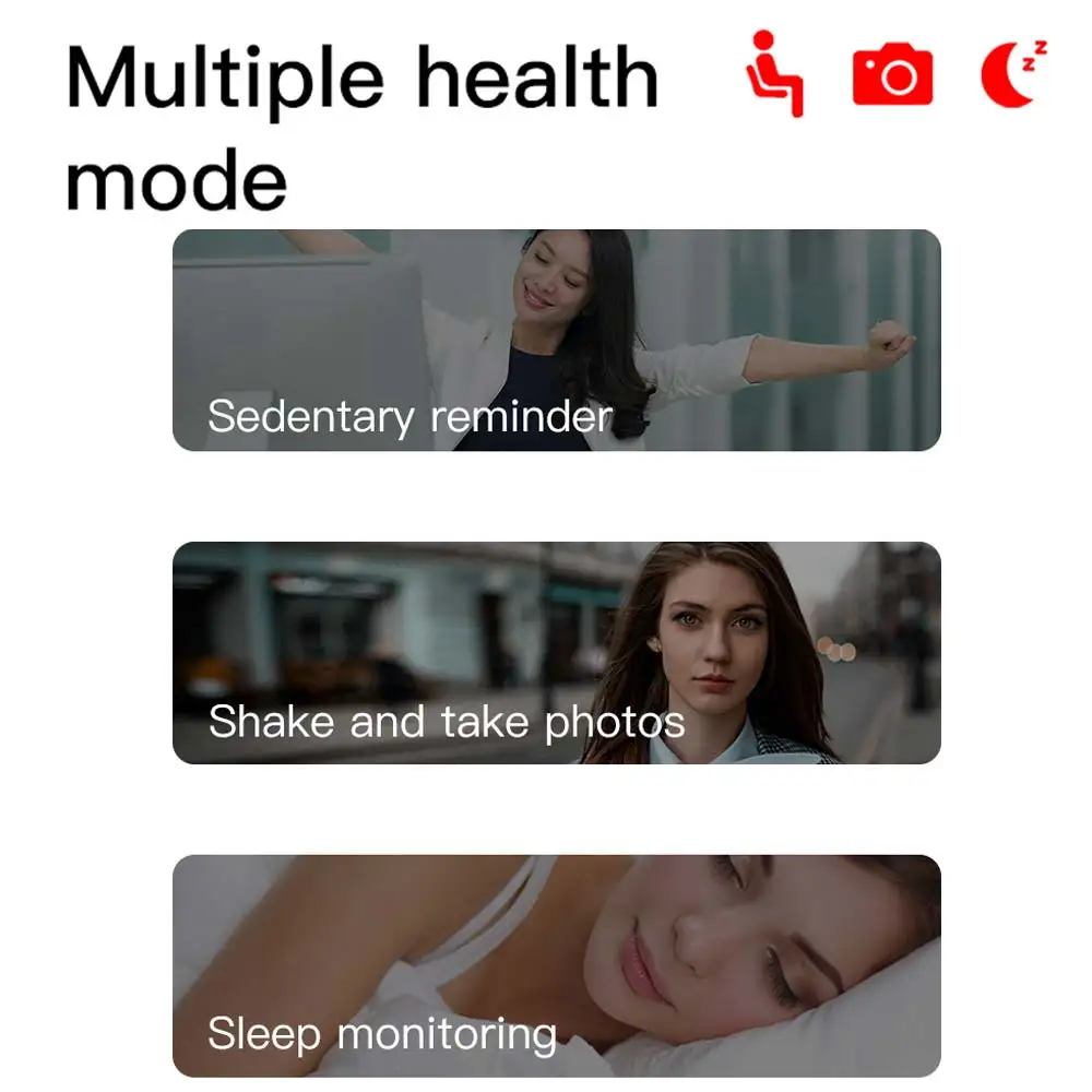 Мужские Смарт-часы с измерением артериального давления фитнес-трекер для