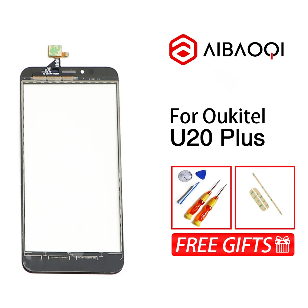 Новый оригинальный 5 дюймовый Oukitel U20 Plus дигитайзер сенсорный экран 100% гарантия