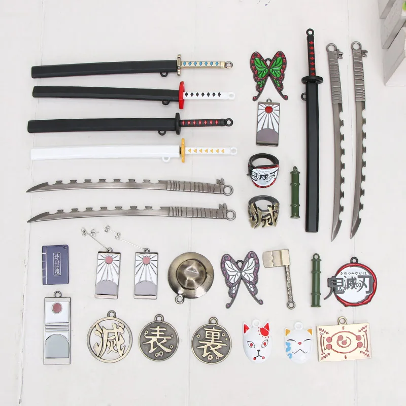 Демон брелок демон убийца в виде меча маскарада вечеринки стиле Аниме
