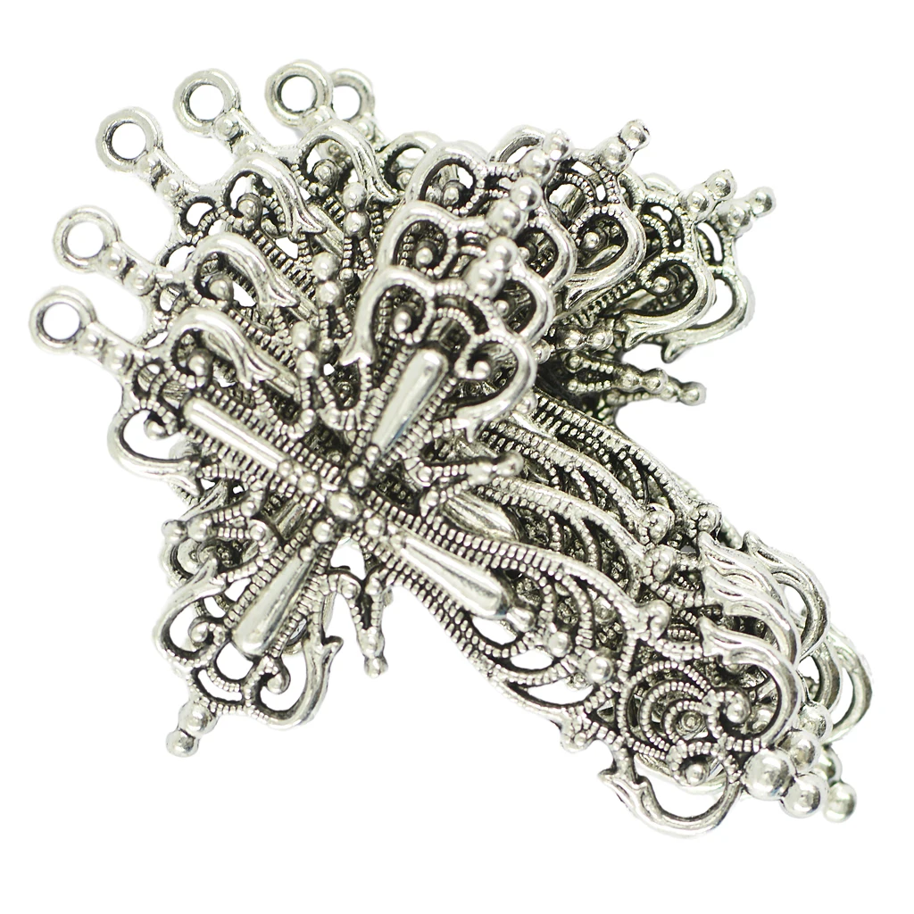 Ожерелье из металлического сплава в античном стиле 6 шт. 60 мм 2 4 дюйма | Украшения и