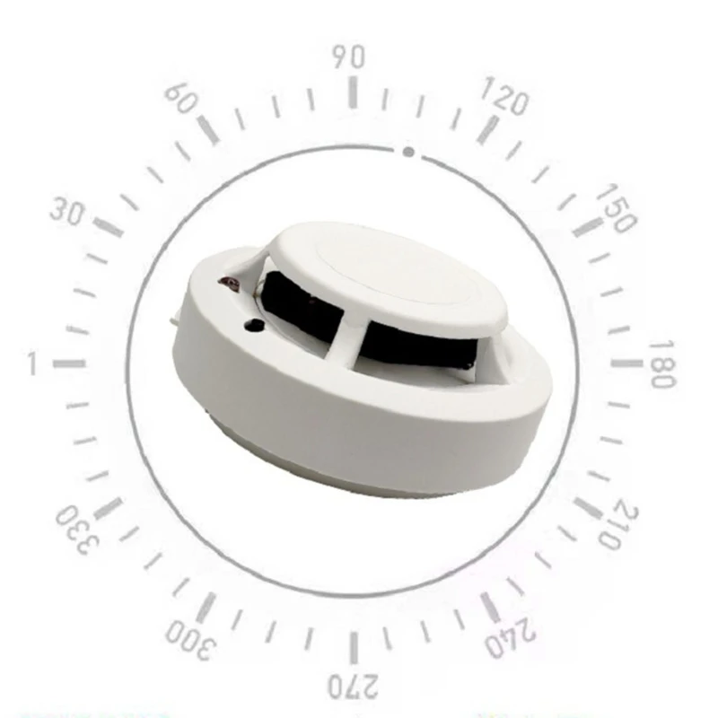 

K1KA Smoke Detector Smoke Alarm with Photoelectric Sensor & 9V Battery Operated Fire Safety Kitchen Home Hotel