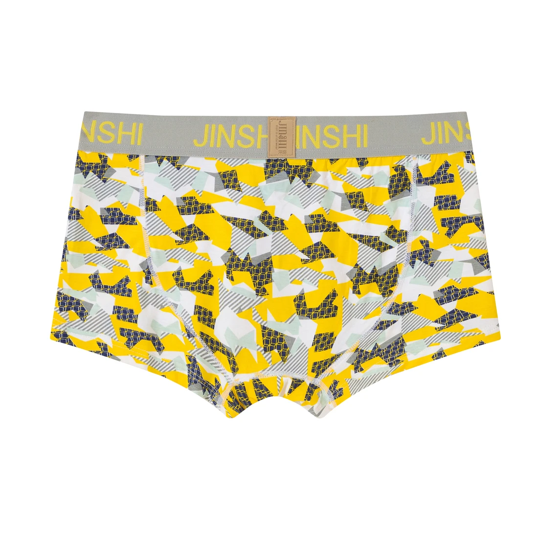 Mens Boxer Briefs Sexy Print Bamboo Breathable Male Underwear Men Trunk 2021 Summer Popular Youth Bodysuit