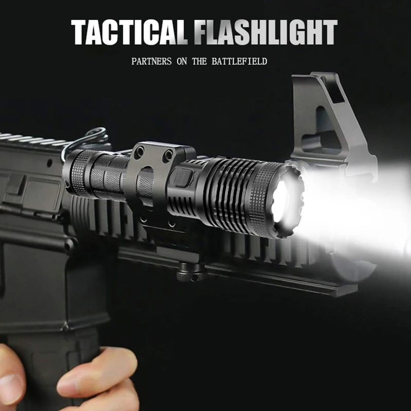 Светодиодный фонарь XHP70/L2 алюминиевый перезаряжаемый USB 5 режимов | Освещение