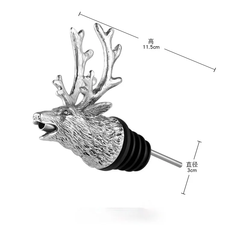 Аксессуары для украшения бара нержавеющая сталь Леопардовый Лев фотостопор вина