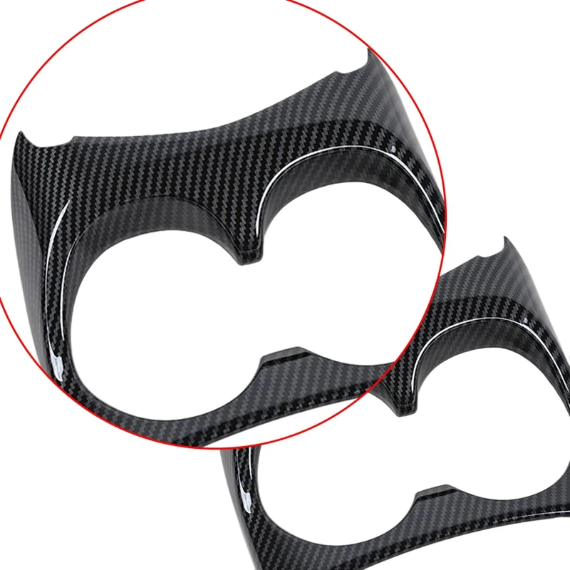 Консоль из углеродного волокна центральный передний держатель стакана воды