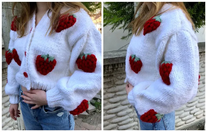 Новый дизайн женский модный роскошный вязаный крючком короткий свободный