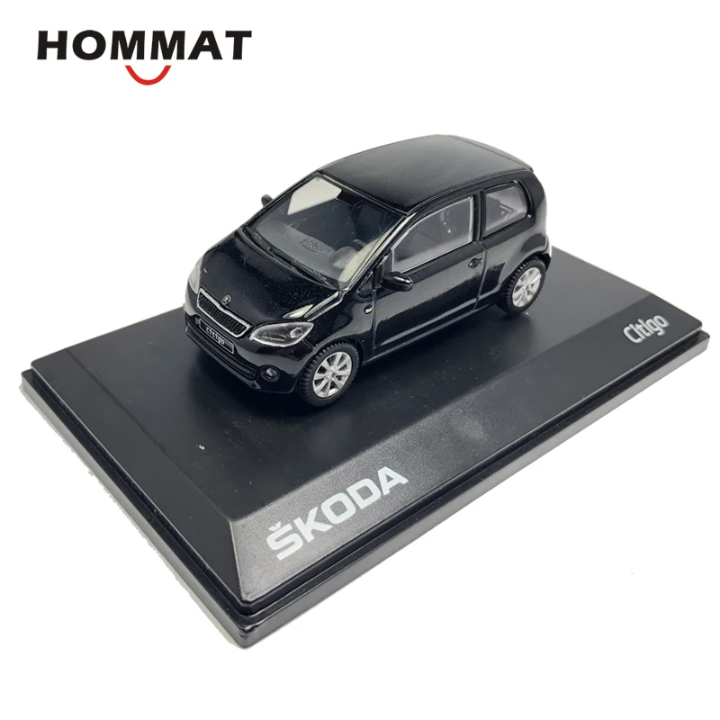 Модель автомобиля HOMMAT 1:43 Skoda Citigo из металлического сплава литые игрушечные