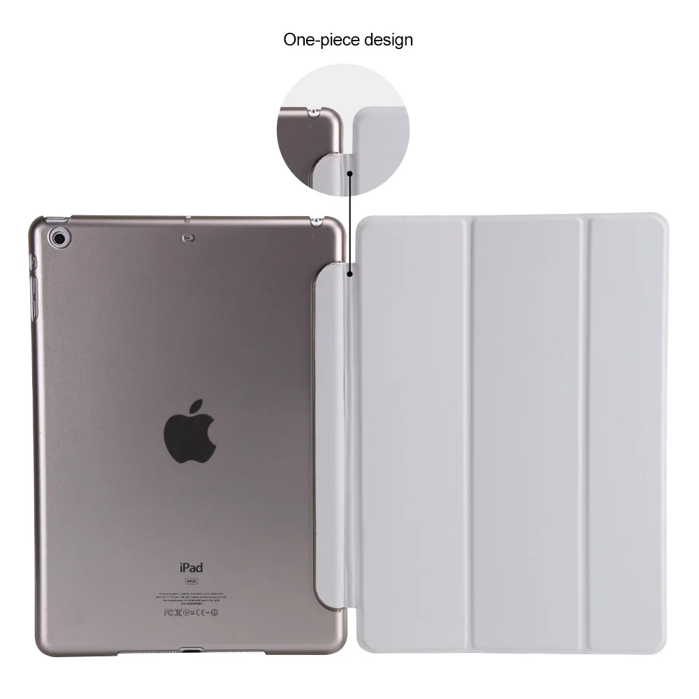 Новый чехол для iPad 9 7 дюйма 2017 2018 5 го и 6 поколения прозрачный умный из