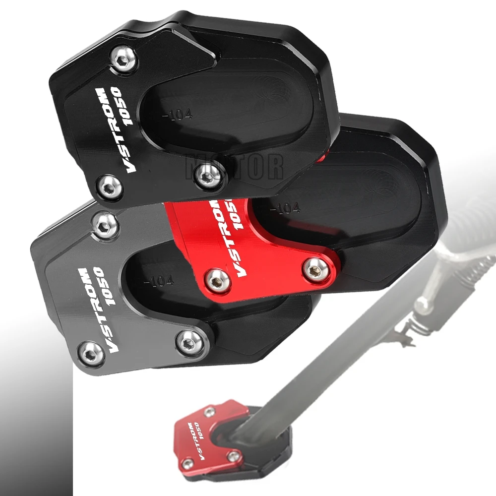 

New For SUZUKI V STROM VSTROM 1050 XT 2020 V-STROM 1050 2019-2021 Foot Side Stand Pad Plate Kickstand Enlarger Support Extension