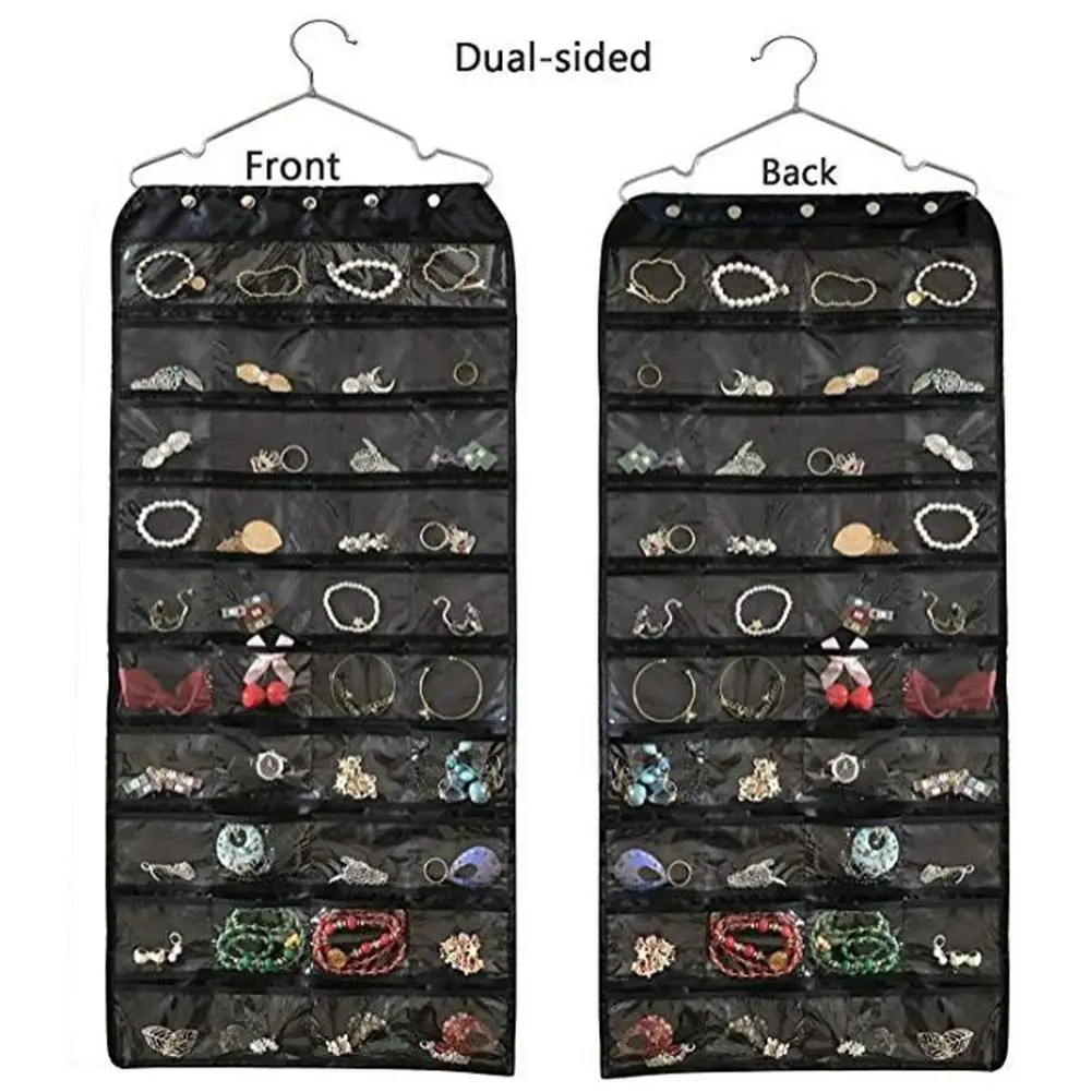 56 карманы висячий органайзер для хранения ювелирных изделий сумка Органайзер