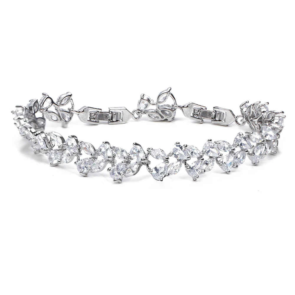 Женский Банкетный браслет Bettyue вечерние браслеты из циркония в форме капли три