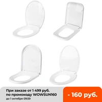 pp universal slow close toilet seat lid cover set thicken replacement antibacterial square round ov type toilet seats