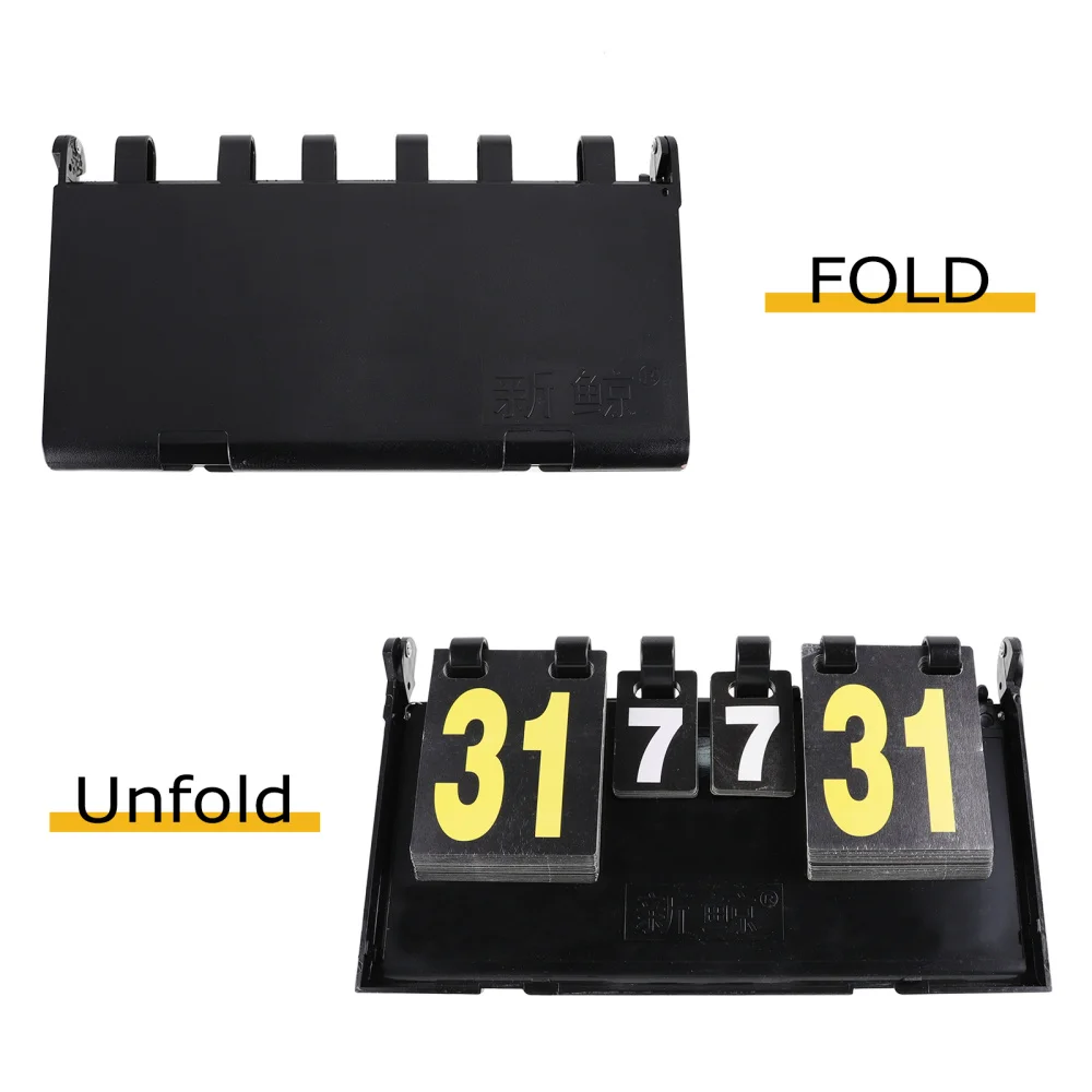 

1pc Professional Sports Game Score Recorder 4-Digit Scorer for Games