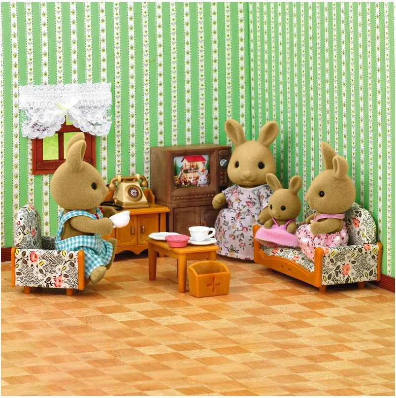 Sylvanian Семейная Игрушка семейный m2 чехол для мамы гостиной игровой домик девочек