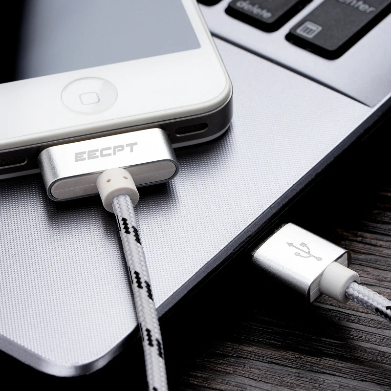 USB-кабель EECPT для iPhone 4S 4 s iPad 2 3 iPod Nano iTouch 30 Pin оригинальный зарядный кабель