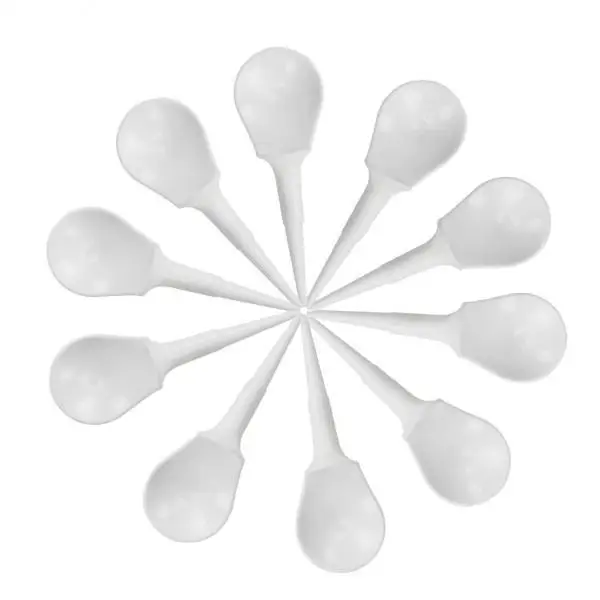 

23x10 Pieces Plastic Novelty Anti-Slice Golf Tees Chair Tees Divot Tools White
