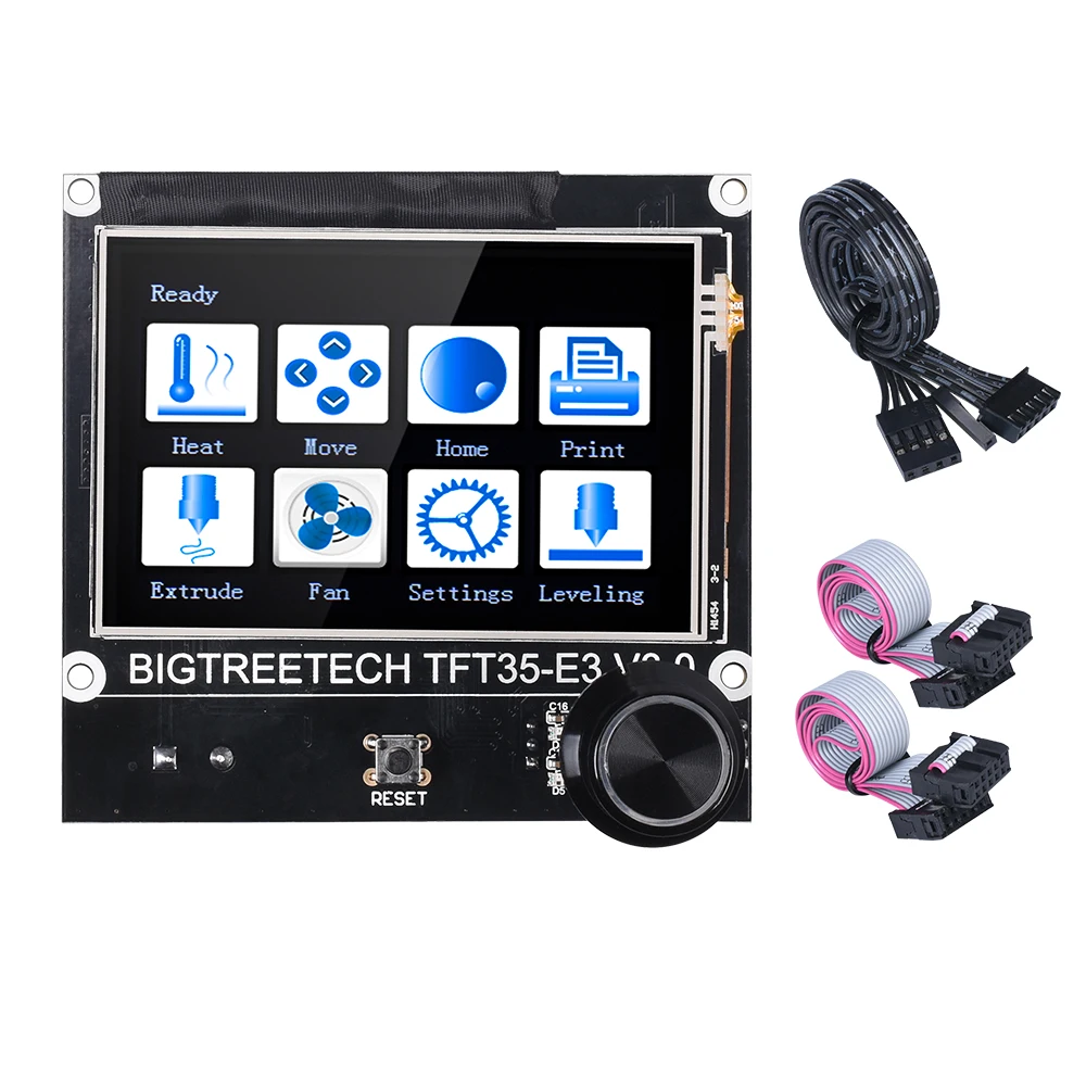 Плата управления BIGTREETECH E3 RRF V1.1 BTT IDEX + TFT35 V3.0 TMC2209 UART для Ender 3/5 Pro детали 3D-принтера |