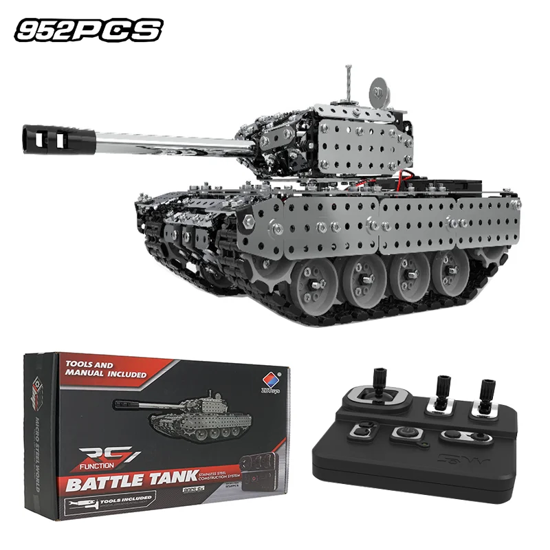 Le Caddy танк с дистанционным управлением креативный RC Электрический строительные