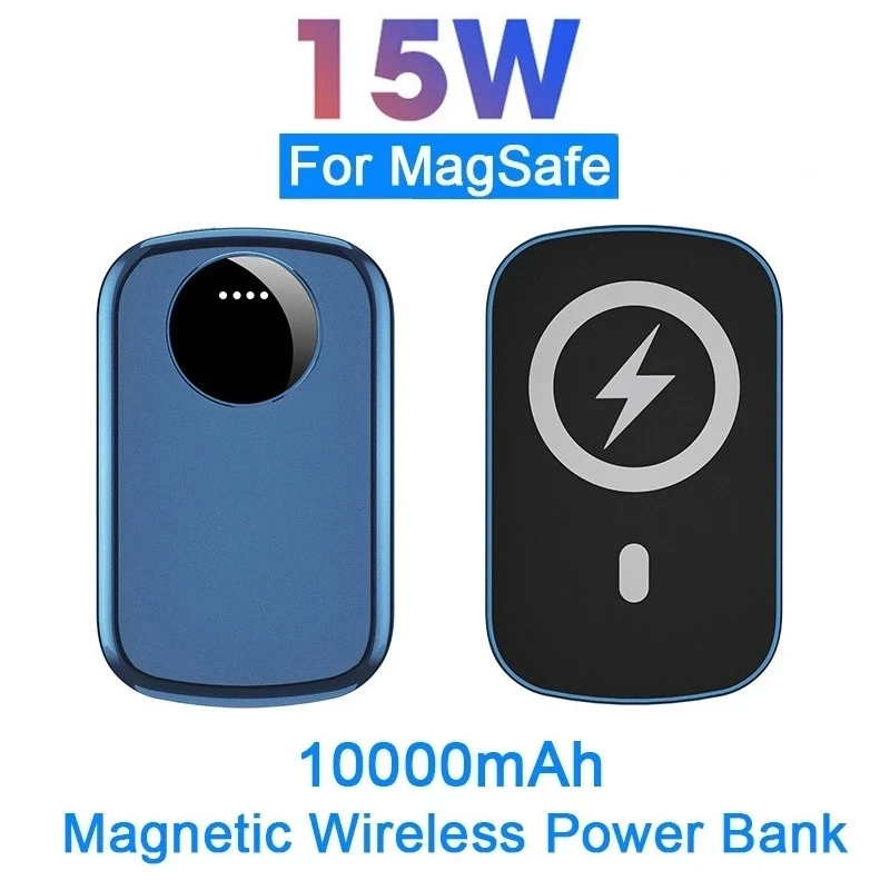 

NEW Portable Magnetic Wireless Power Bank Mobile Phone External Auxiliary Battery For Iphone 13 12 13Pro 12Pro Max Mini Powerban