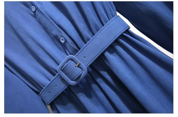 

Knitted vest women 2 piece set Korean style long dress office ladies Winter elegant winter dress 2 piece outfits blue 2pcs dress