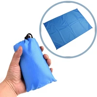 2x2 1m beach blanket waterproof pocket beach blanket folding camp mat portable beach mat camping picnic blankets outdoor product