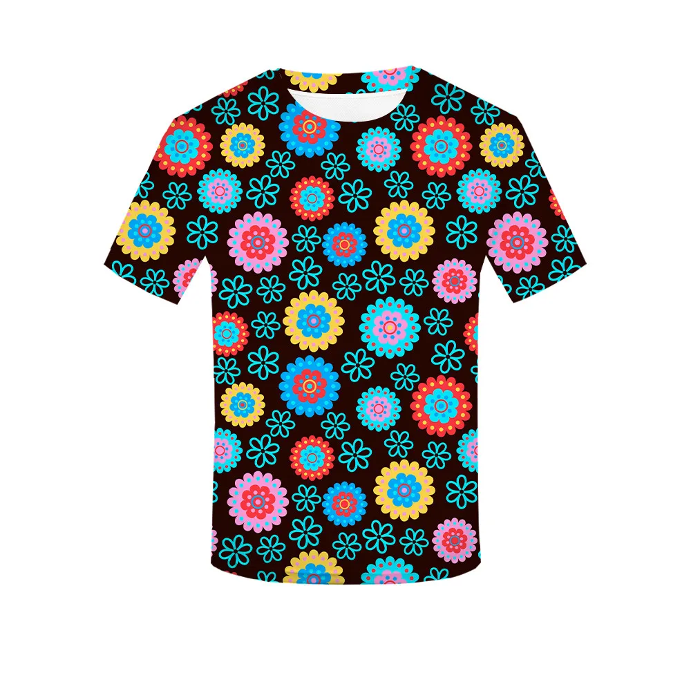 Новинка лета 2019 модная мужская и женская толстовка с 3D принтом розы футболка