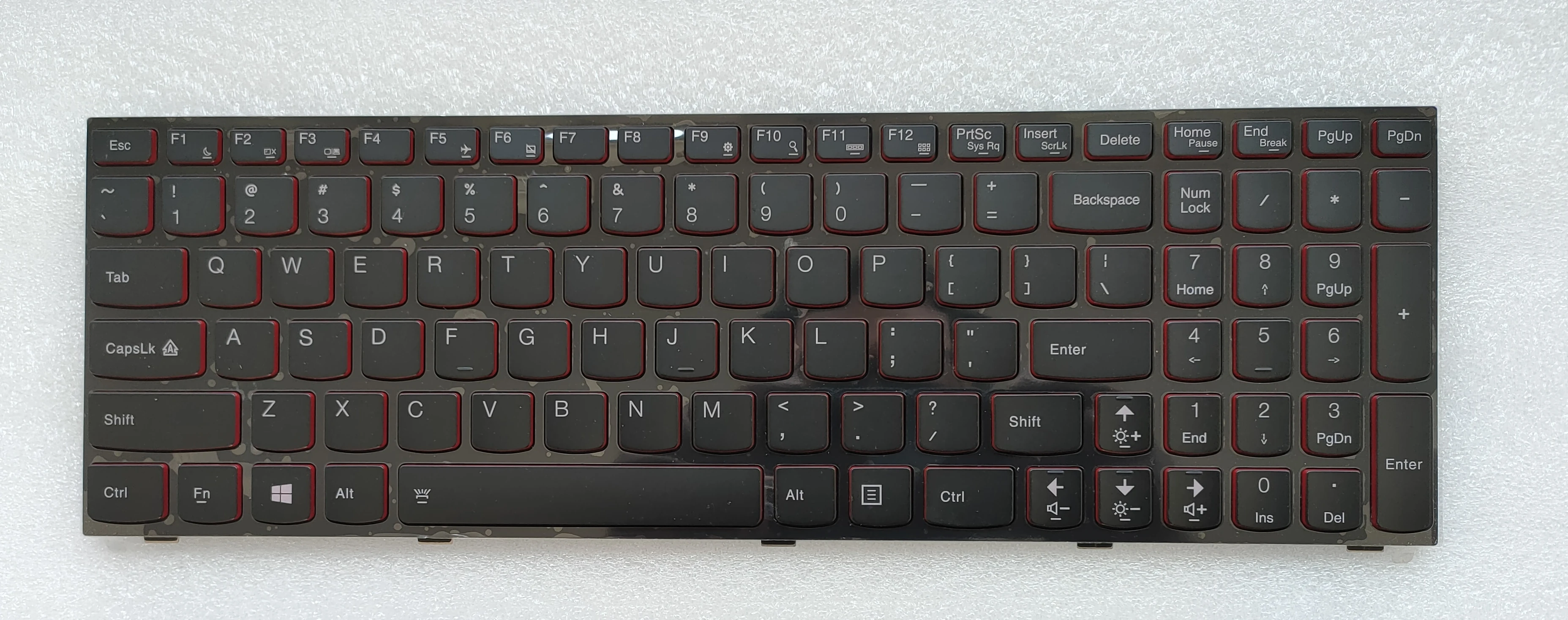 Новая клавиатура для ноутбука Lenovo Y590 Y500 Y510P с подсветкой 25205438 PK130RR2A00 | Компьютеры и