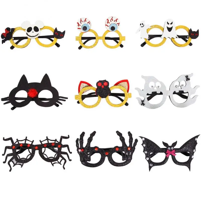 

Halloween Glasses Children Spider Pumpkin Skeleton Hand Funny Glasses Party Decoration Halloween Decorative Glasses