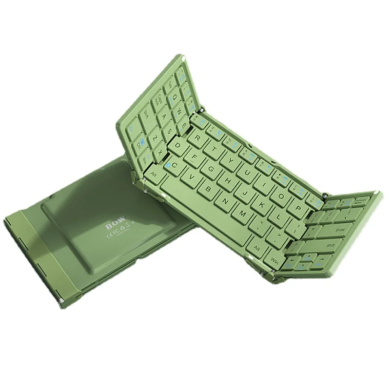 

2022.Mini Keyboard Bluetooth Connected to Tablets / Phone iOS Windows Android System Support Pocket Size Folded Style