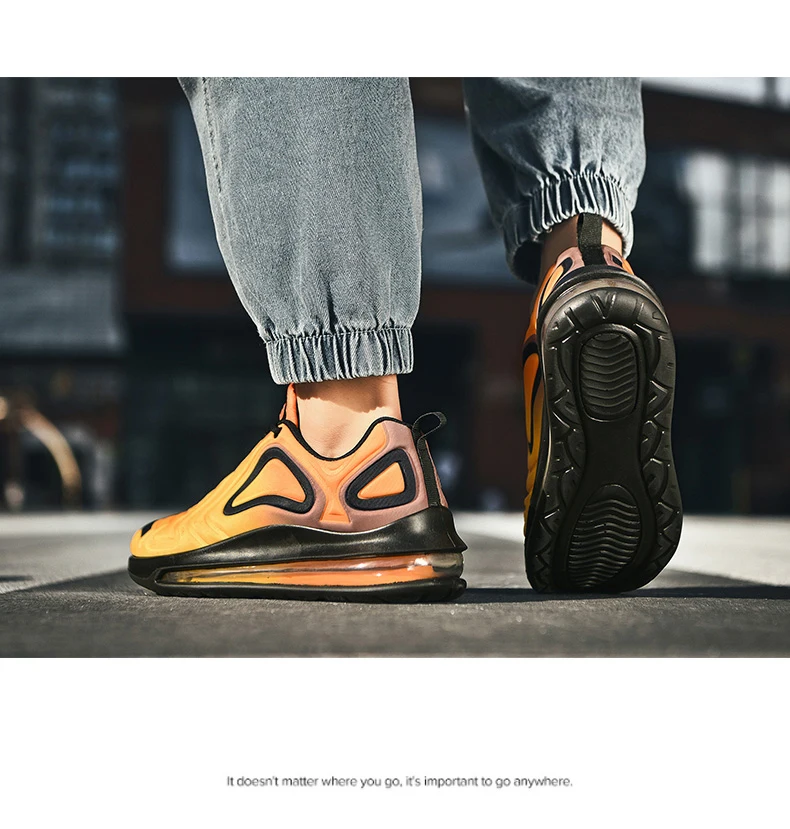 VESONAL Brand New Fashion Shoes Men Casual Sheos For Adult Autumn Comfort Male Footwear lightweight Air Cushion Man Shoes
