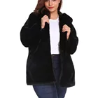 Модные пальто, красивое зимнее искусственное меховое пальто, элегантная Толстая теплая верхняя одежда, куртка из искусственного меха, Chaquetas Muje 8M3