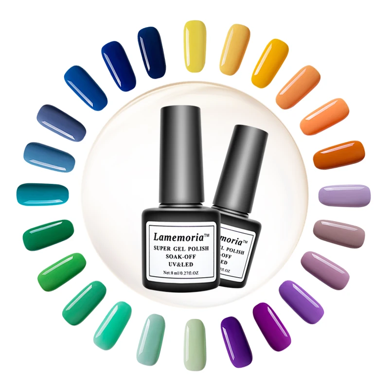 144 Цвета набор гелевых лаков все для маникюра! Полупостоянная Vernis лаки ногтей УФ