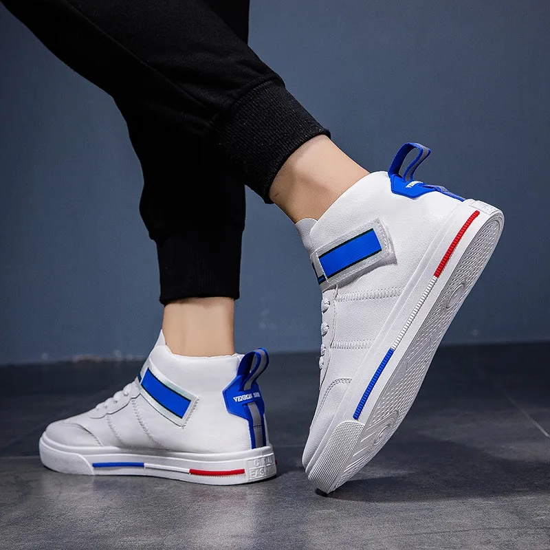 

Sneakers Men New Arrival Fashion Skateboarding Shoes Men Walking Sports Shoes Casual Lace-up Lightweight Breathable Canvas Shoes