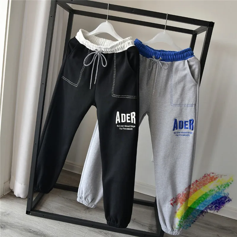 Штаны с вышивкой для мужчин и женщин мужские свободные спортивные штаны бега