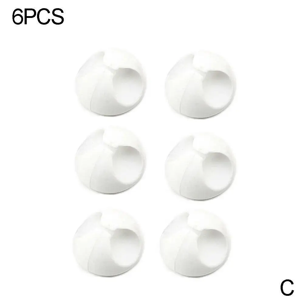 6 шт. автомобиль Кабельный организатор устройство для сматывания шнура питания и